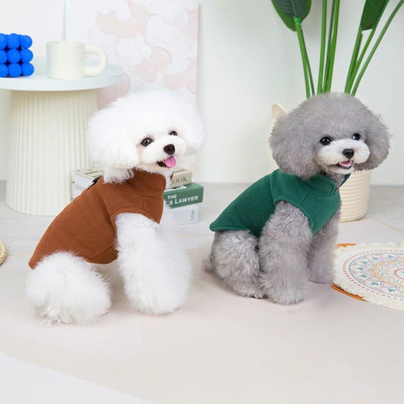 Camisola de lã quente para cães